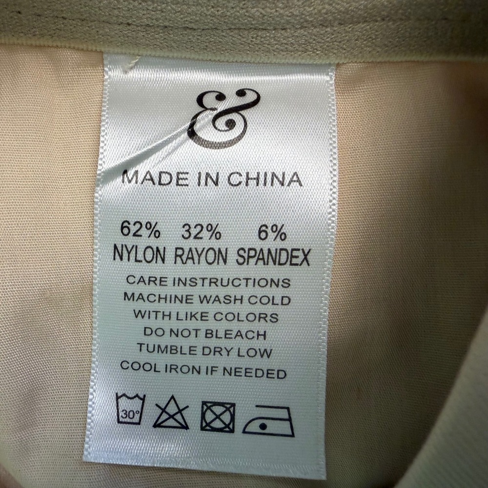 NWT Collars & Co CEO Tech Pull-On Mens 38x32 Pants Stone Beige - Picture 11 of 11
